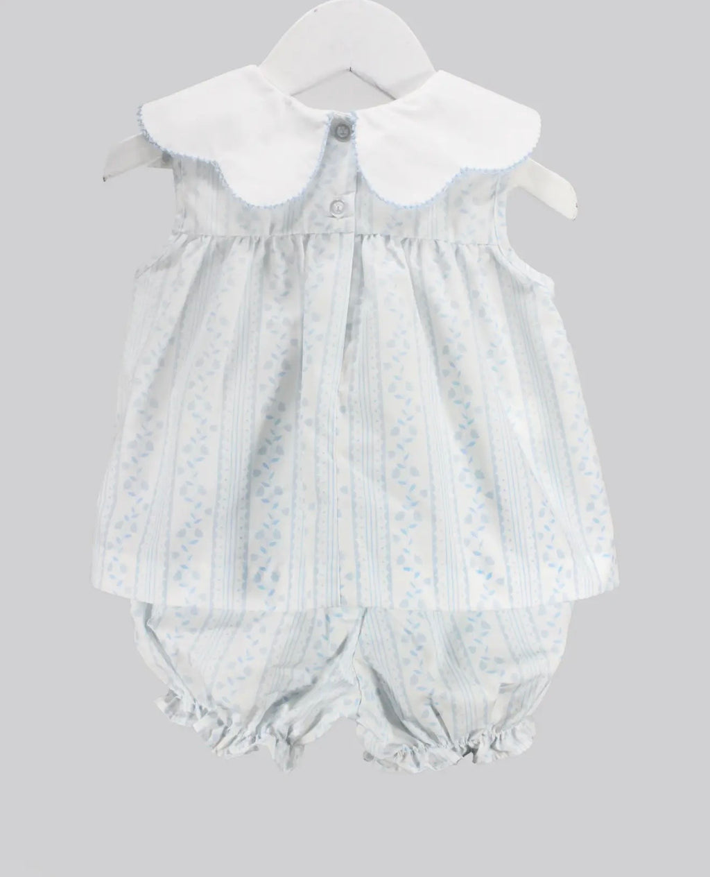 Scalloped Blue Aria Set