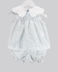 Scalloped Blue Aria Set