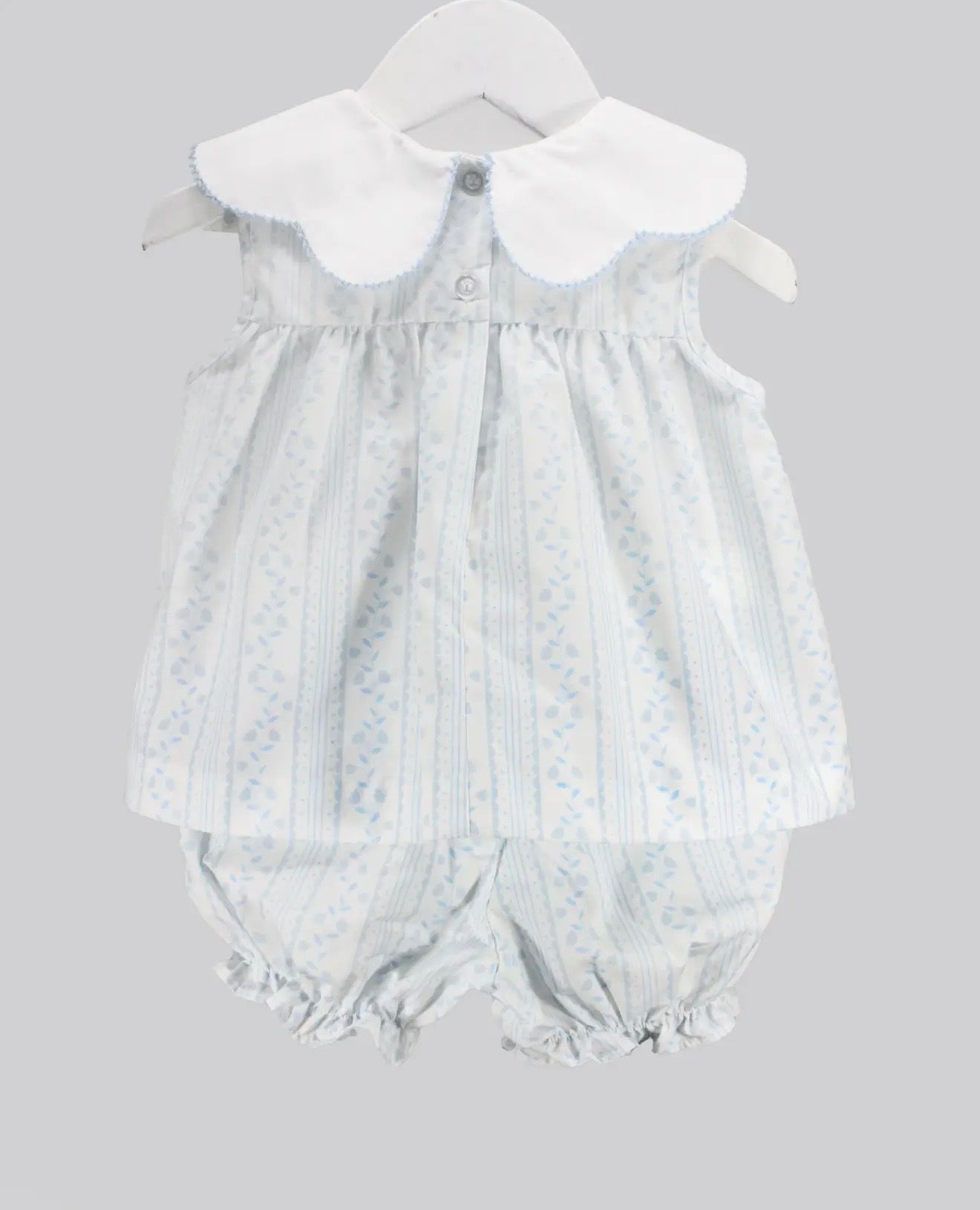 Scalloped Blue Aria Set