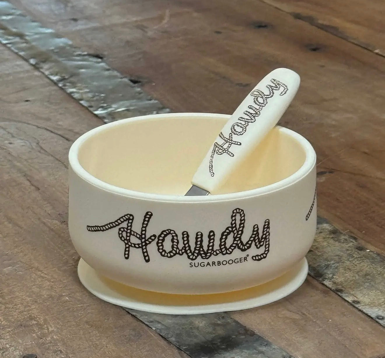 Howdy bowl & spoon set
