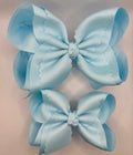 Blue Scallop Bow