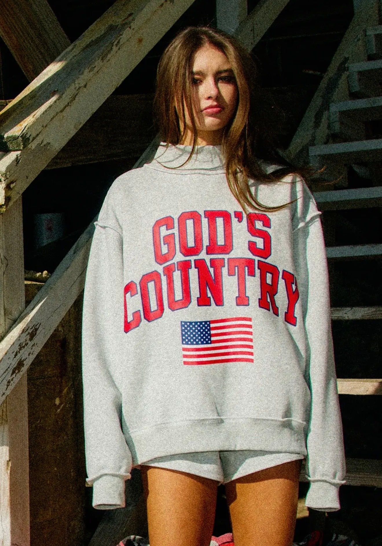 Gods Country Mockneck