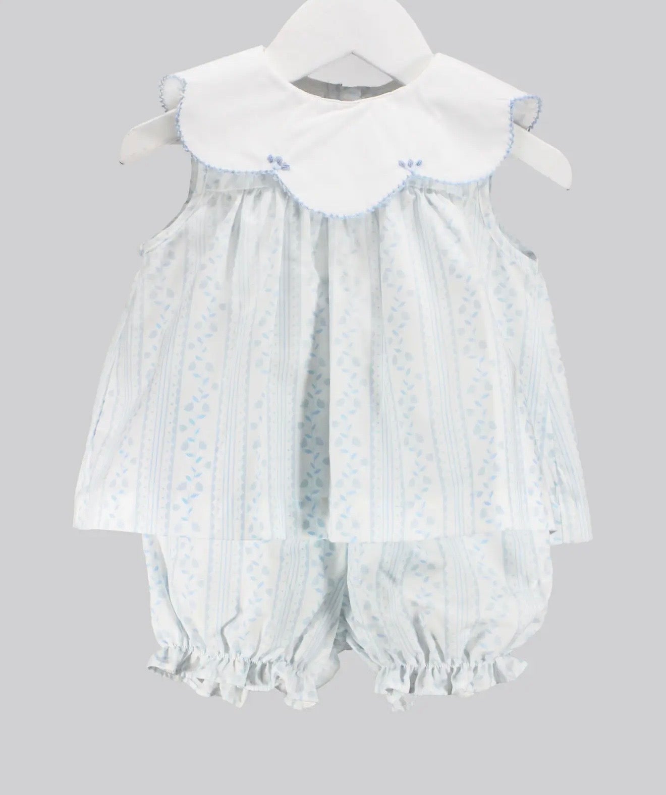 Scalloped Blue Aria Set