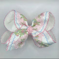 Pink & Blue Lace Moonstitch
