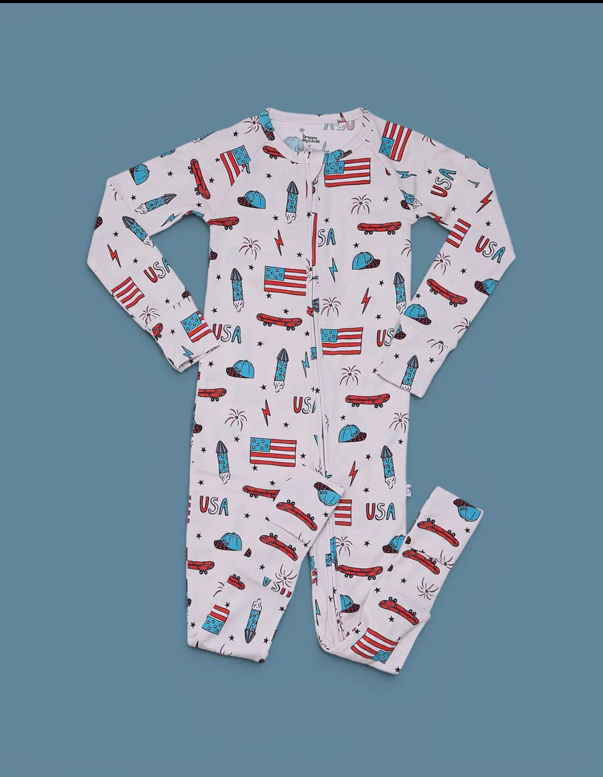 Star Spangled Skate Dream Romper