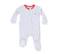 Baseball Stripe Footie