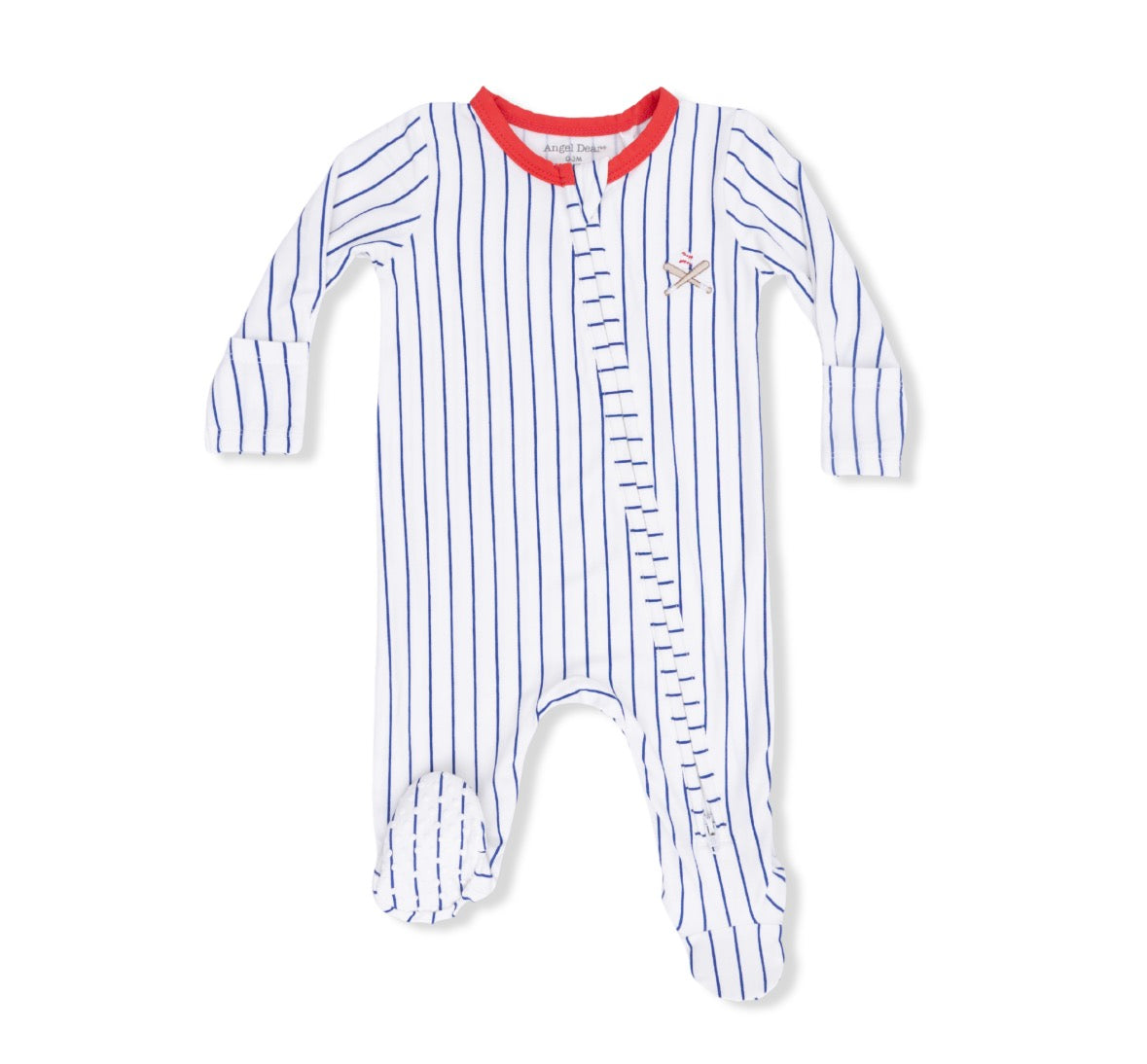 Baseball Stripe Footie