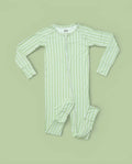 Green Stripe Dream Romper